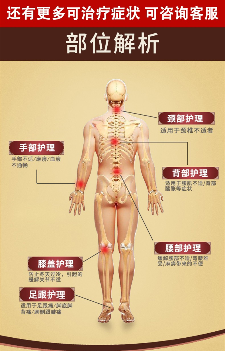 康体壹佰 舒筋活血贴颈椎僵硬肩周劳损肩袖损伤腰肌劳损腰痛 3盒鎹1盒
