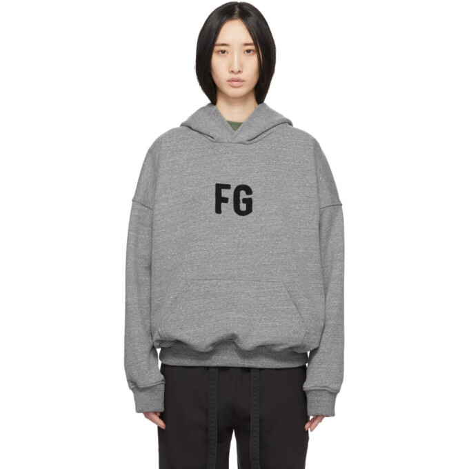 boy bees正品潮牌2020秋冬新品fear of god fog卫衣第六季刺绣外套