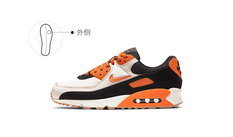 耐克男子nikeairmax90prm运动鞋cj0611cj061110039