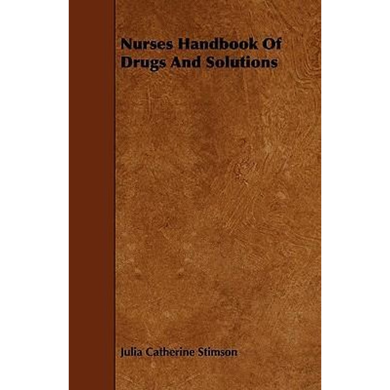 按需印刷Nurses Handbook Of Drugs And Solutions[9781444678529]