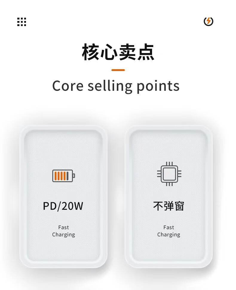 掌之友 苹果充电器20W快充PD快充头插头套装适用iPhone13\/12\/11\/ProMax 【PD20W-1米线套装】充电头+快充线