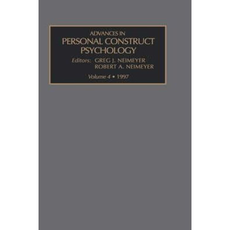 预订Advances in Personal Construct Psychology