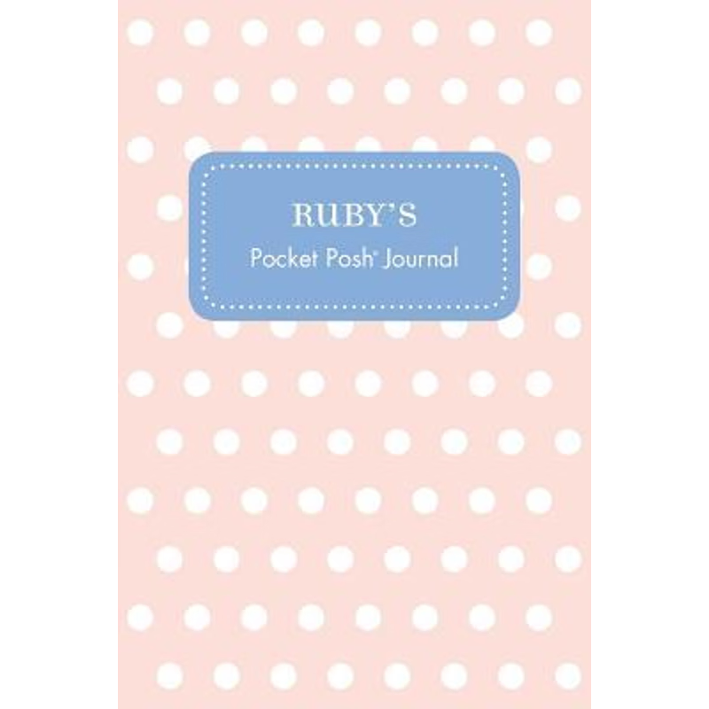 按需印刷Ruby's Pocket Posh Journal, Polka Dot[9781524828264]