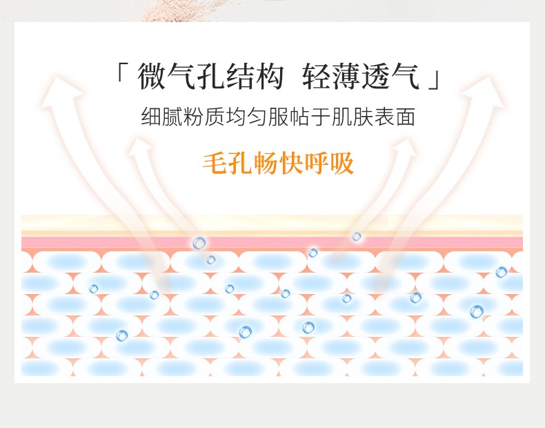AMPLEUR 高倍防晒定妆粉饼SPF50+/PA+++持久定妆防晒粉饼控油10g 防晒粉饼 10g