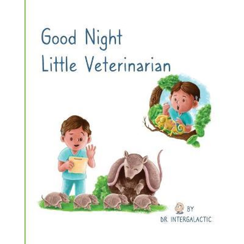 按需印刷不退不换Good Night Little Veterinarian[9781087897233]