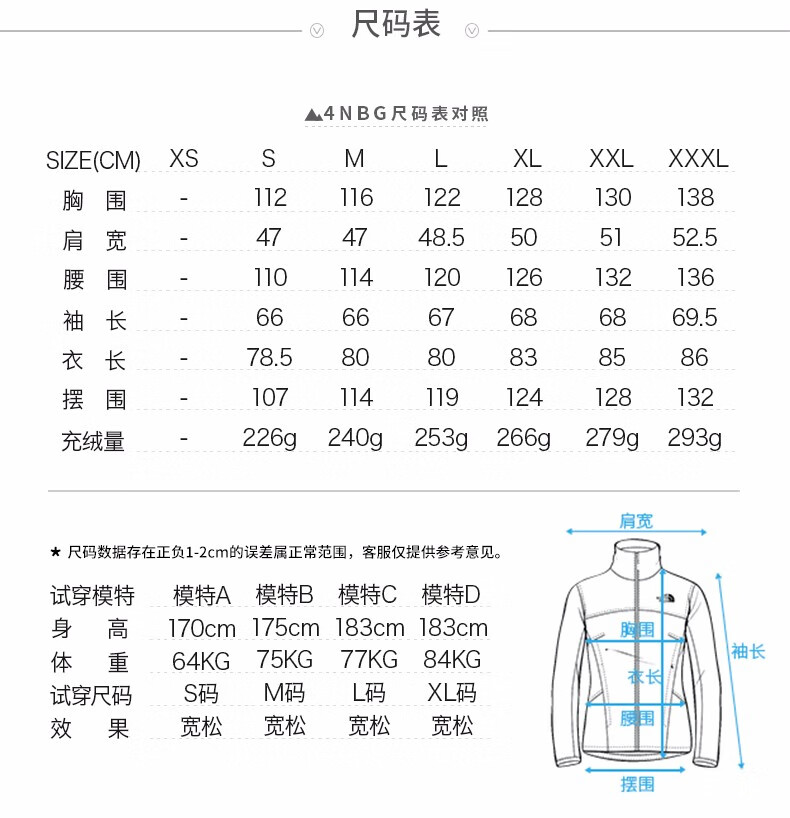 thenorthface北面羽绒服男2020冬季新款户外保暖防水加厚徒步宽松鹅绒