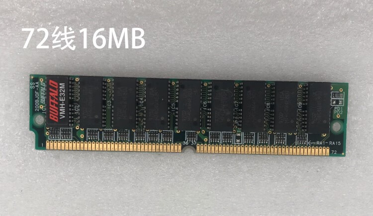 原装拆机sdram 128 256 512mb sd内存条 72线 内存 工控用 绿色 100