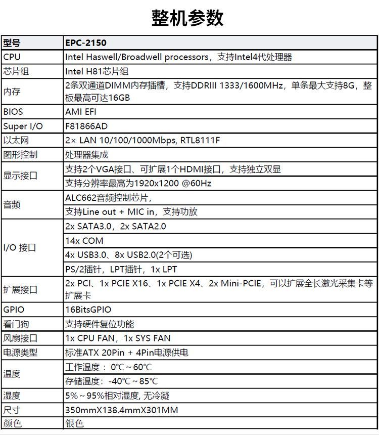 激光切割机 行业嵌入式可扩展可插卡工控机g1820大族邦德激光-定制