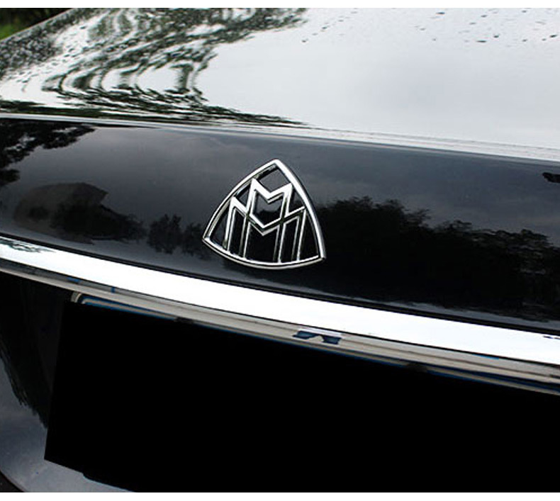 迈巴赫车标 奔驰迈巴赫车标s级原厂改装车头立标志侧标s450s400s600
