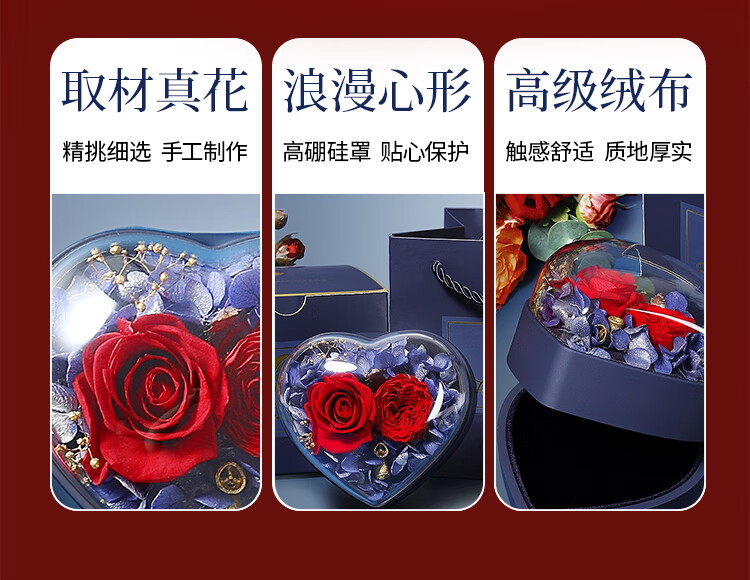 I&U跳动的心银项链女新年情人节礼物送女生女朋友老婆生日礼物女银饰 跳动的心项链【托帕石】