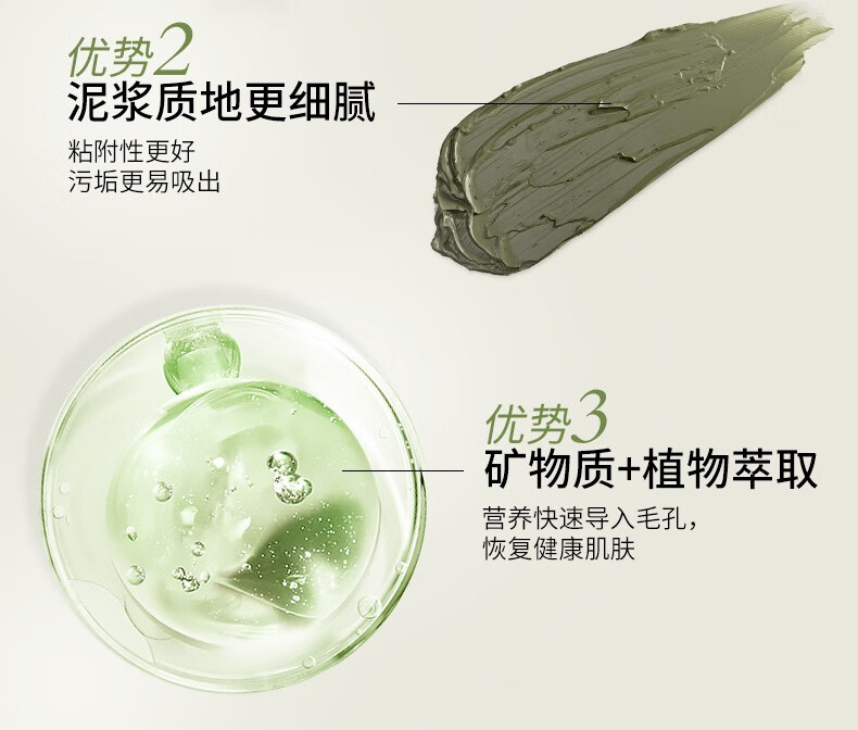 贝佳斯（BORGHESE）绿泥清洁面膜清洁毛孔泥膜 便宜包邮-绿泥28g*1