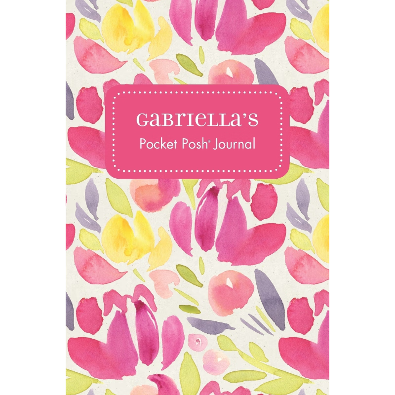 按需印刷Gabriella's Pocket Posh Journal, Tulip[9781524833374]