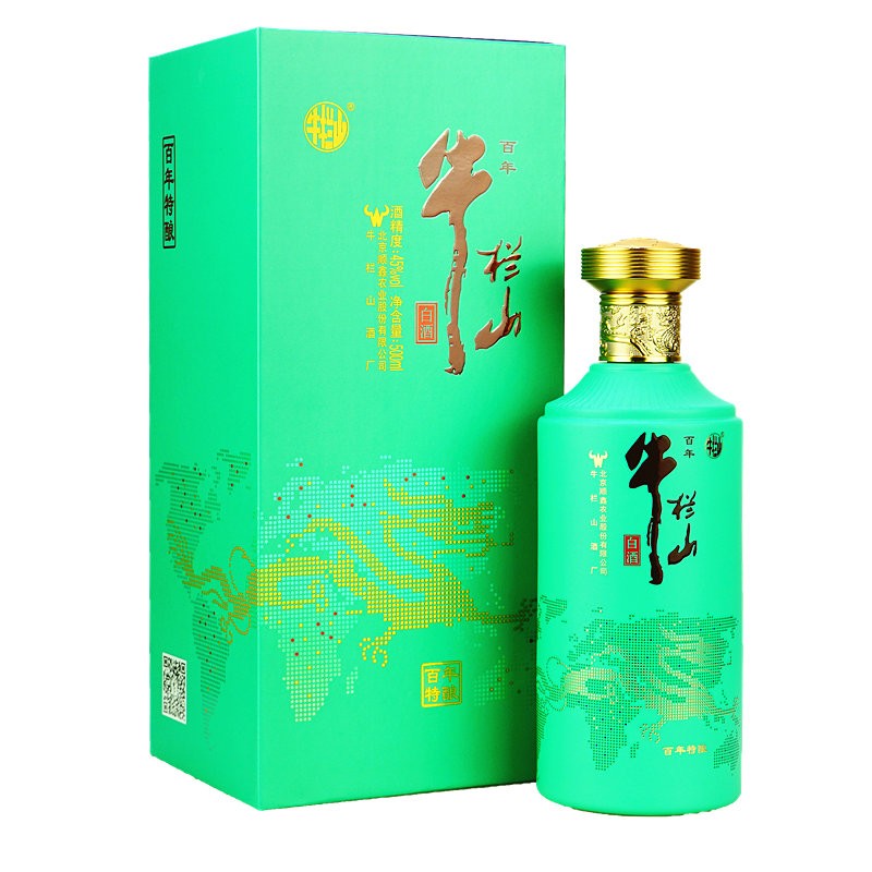 北京产百年牛栏山白酒百年特酿龙行天下45度浓香型优级酒500ml6瓶箱装