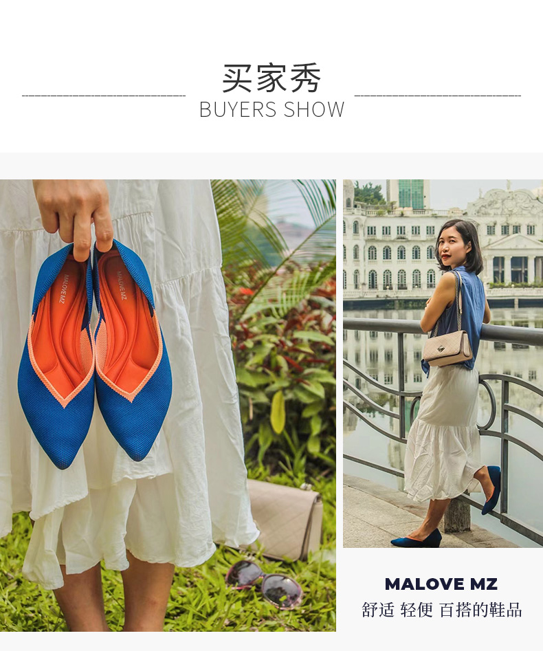 MALOVE MZ单鞋中跟2023年新款简约职业通勤女鞋3.7cm坡跟不累脚尖头工作鞋 黑色 36