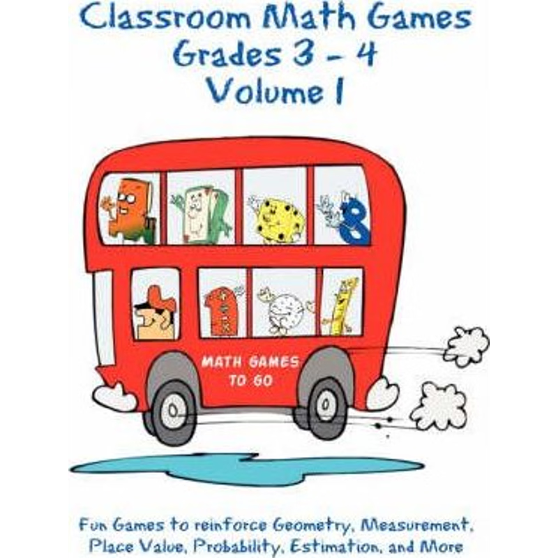 按需印刷Classroom Math Games Grades 3 - 4 Volume 1[9781435701519]