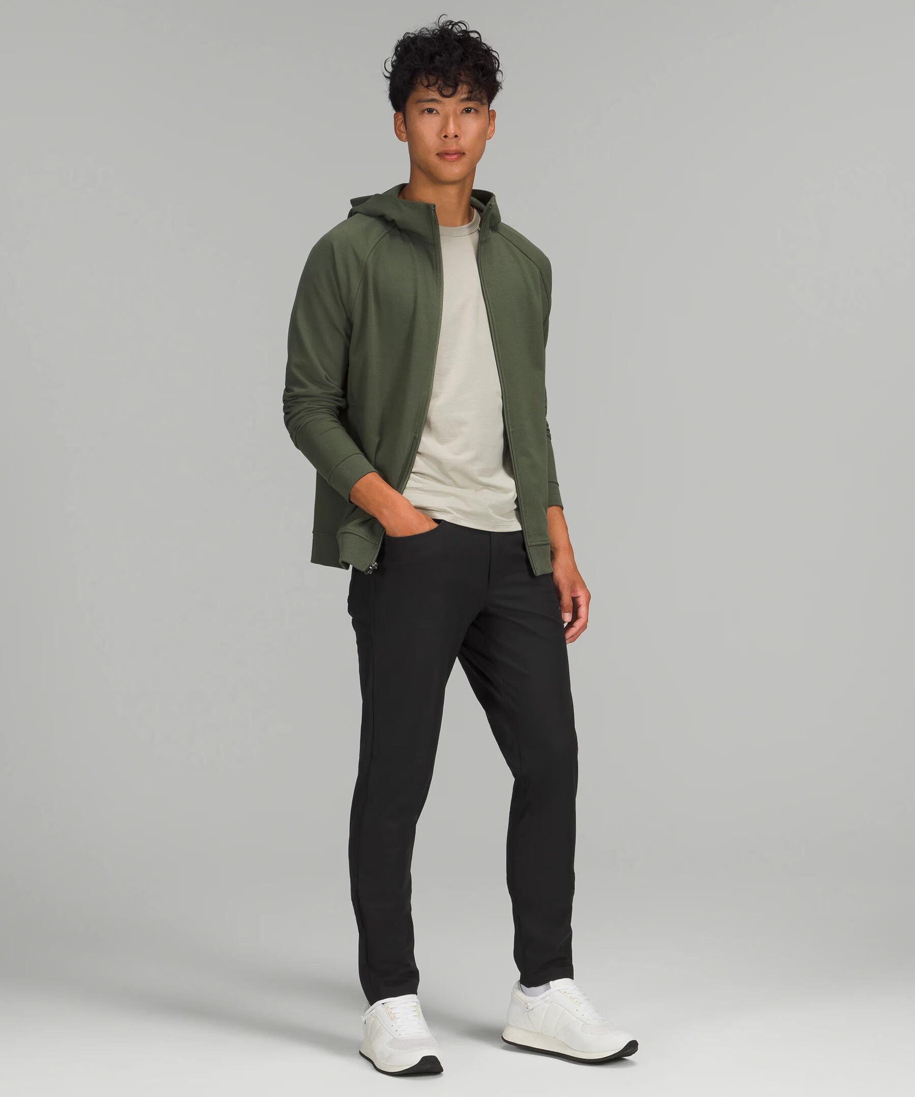 lululemon丨ABC 男士长裤 修身款 28″L LM5A88S 黑色 32