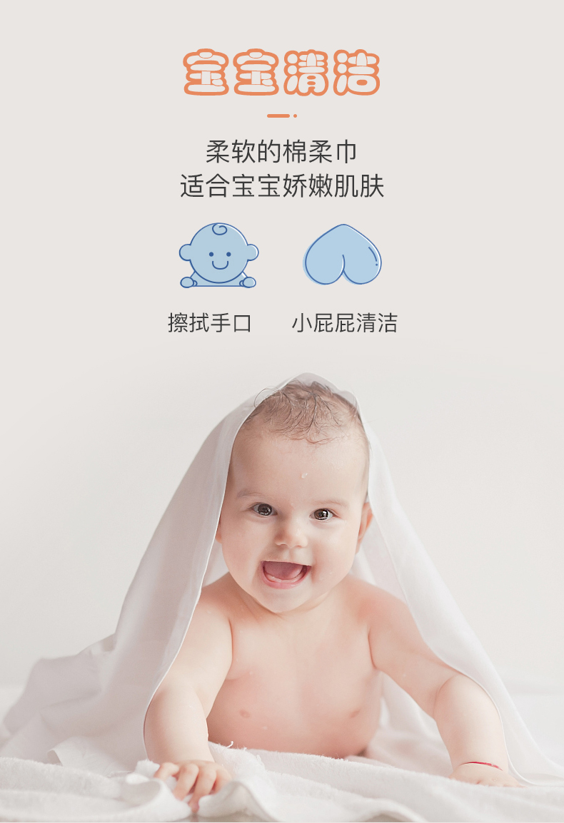 韩奏（HANZOU） 韩奏一次性洗脸巾女纯棉柔洁面巾纸美容专用巾卷筒式 【3卷装】加厚珍珠纹