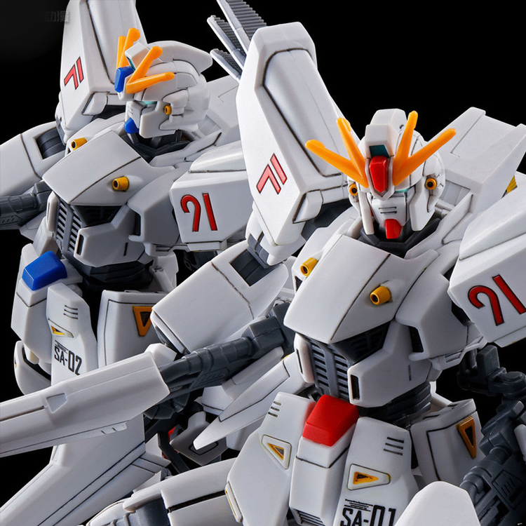 万代62189拼装模型hgucf91高达vital1号机2号机套装pb限定f91套装素组