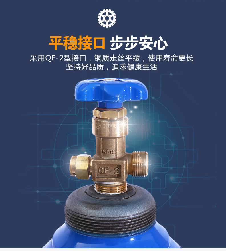荣海医疗用氧气瓶老人孕妇便携吸氧机小型家用氧气罐鼻吸式供氧器10升