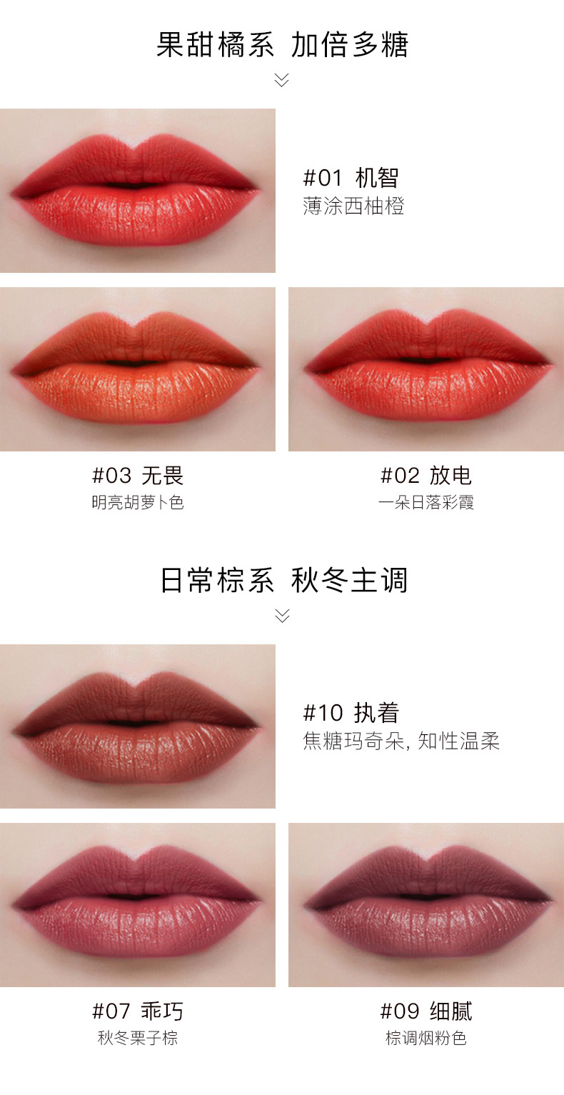 卡姿兰（Carslan）哑光口红轻雾感唇膏持久滋润保湿不易脱色防水不易沾杯圣诞节礼物 5#【自信】红樱桃