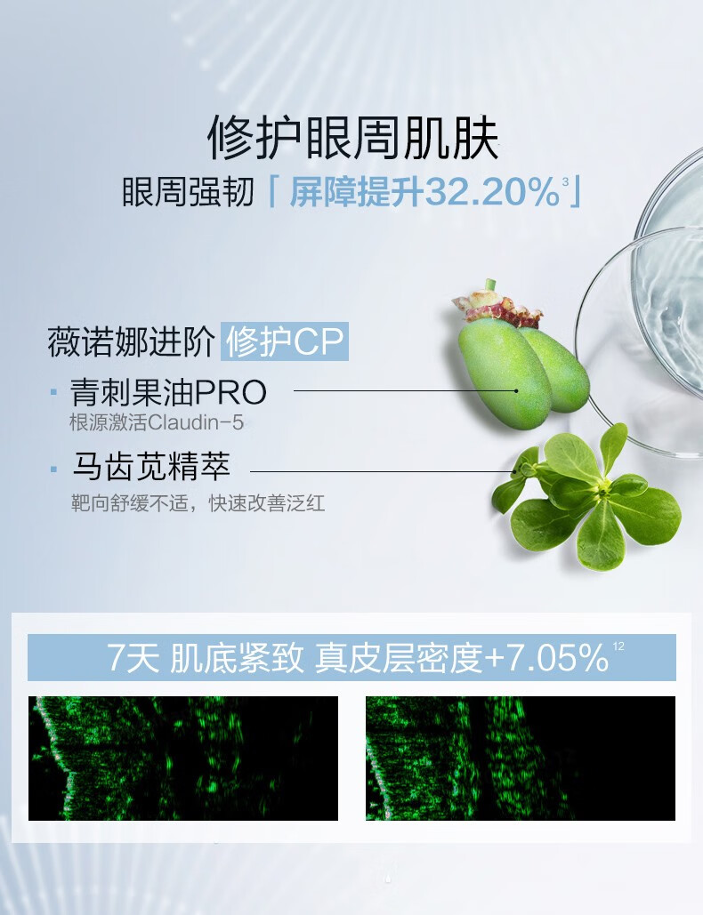 薇诺娜（WINONA）薇诺娜奕采精华眼霜 5g【J】