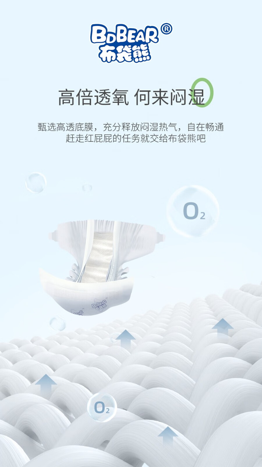 布袋熊婴儿拉拉裤超薄透气尿不湿男女宝宝通用皮克熊smxlxxl纸尿裤m码