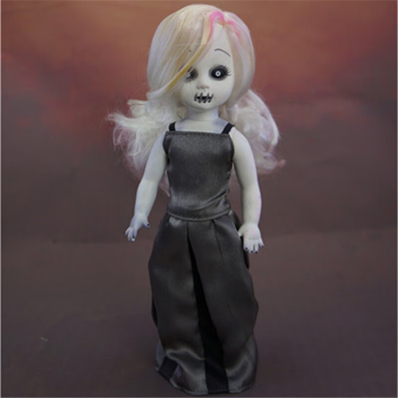 定制活死人娃娃散货livingdeaddolls鬼娃娃系列墨绿色活死人娃娃