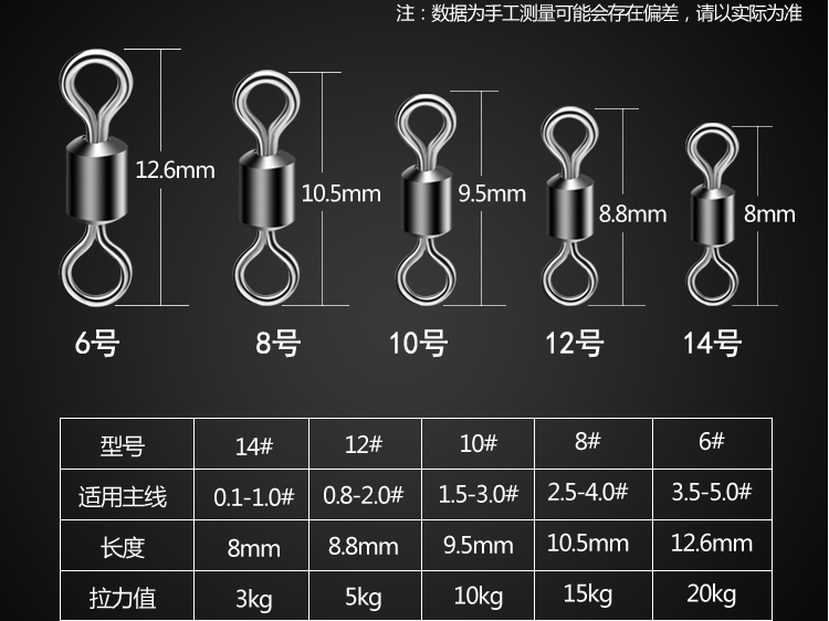 小小号 (拉力3kg) 品牌: 允染(yunran) 商品名称:幻之梦八字环别针