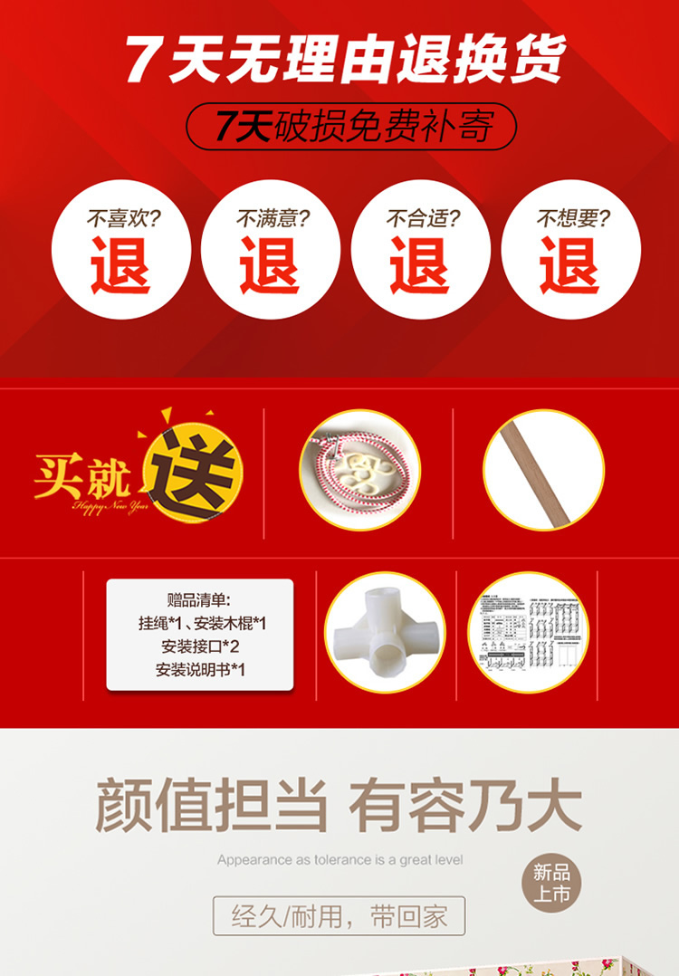 布衣柜 简易衣柜实木防潮双人衣柜简易超大空间 衣柜布现代简约衣橱收纳 蓝色城堡1.05B(需要其他颜色备注)