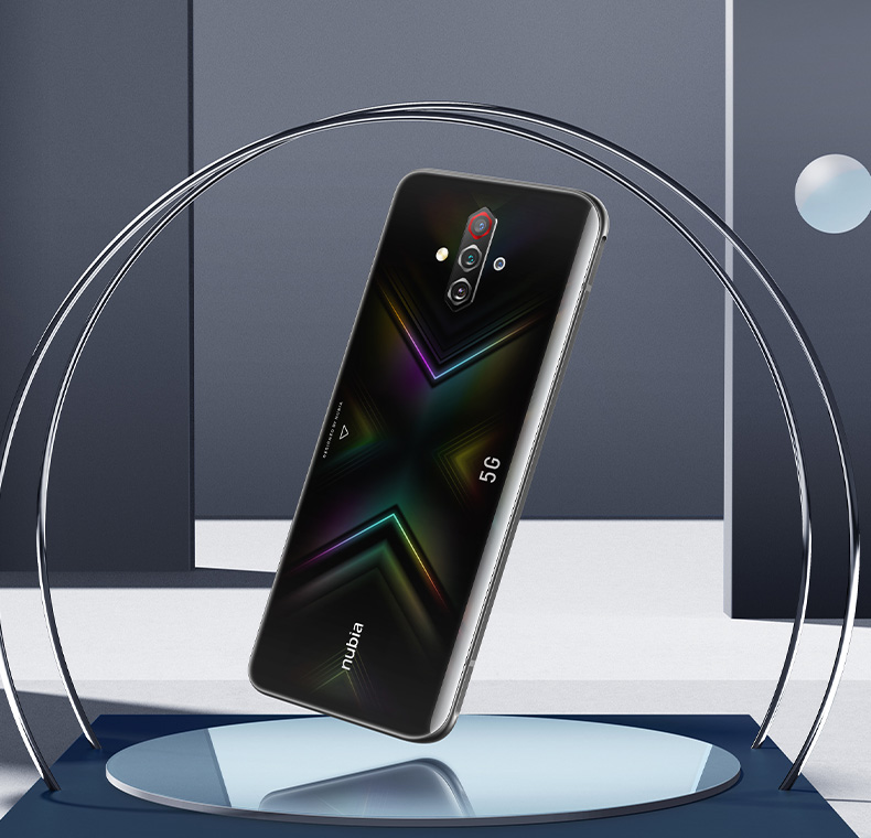 岚兮冉新品5gnubia努比亚z20双曲面屏游戏机play5g通努比亚x双屏手机