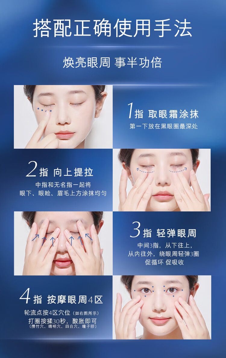 焱蜀（海外保税）小棕瓶眼霜15ml护肤品淡化细纹黑眼圈生日