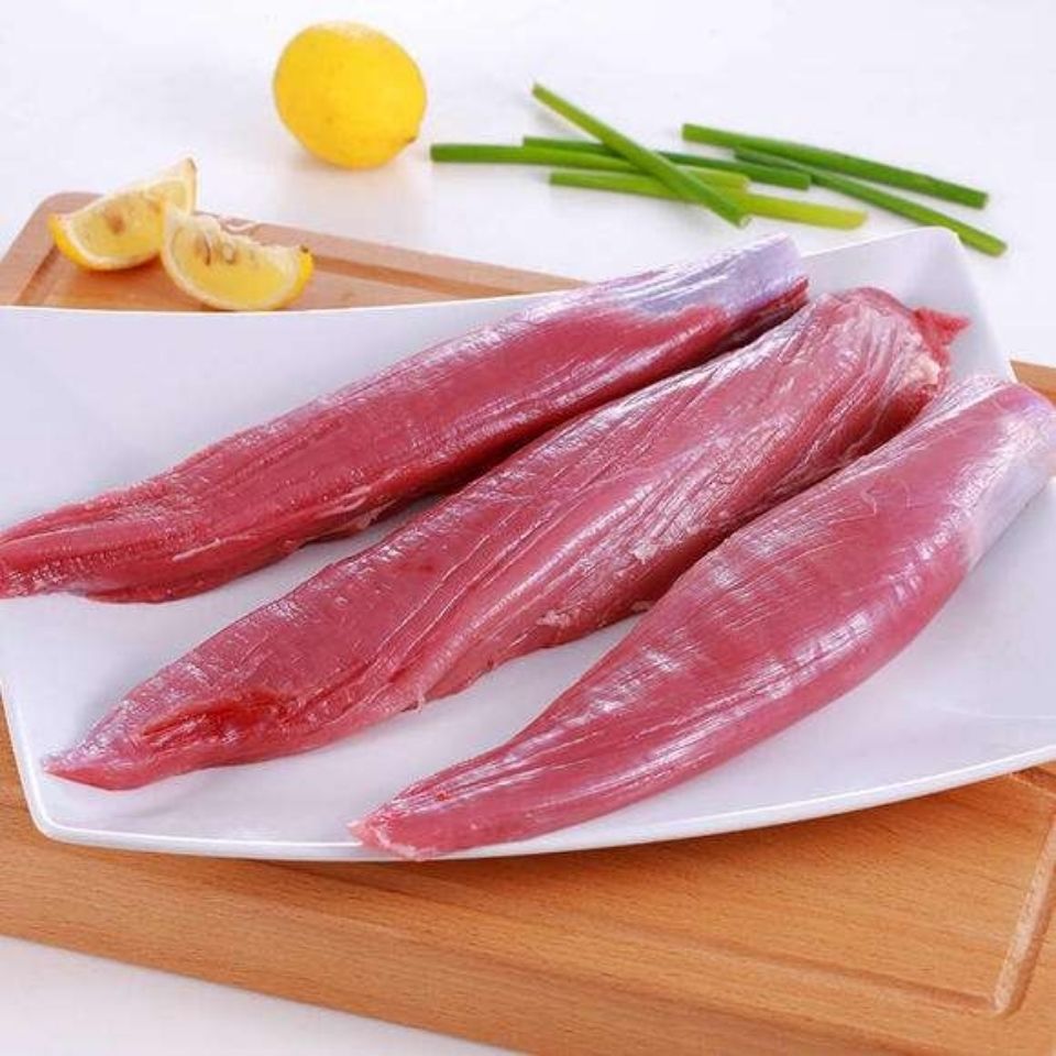 纯瘦肉新鲜冷冻猪肉猪里脊肉生猪肉3斤纯瘦里脊肉