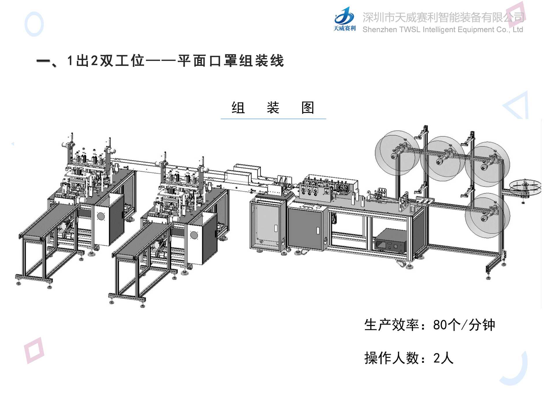 n95口罩机 折叠口罩机n95杯型平面无纺布过滤全自动折叠口罩机