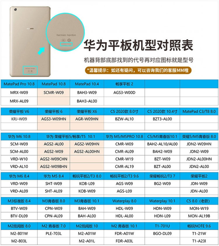 1英寸防摔外壳全包支架皮套 黑色 钢化膜 华为畅享平板2 10.1英寸