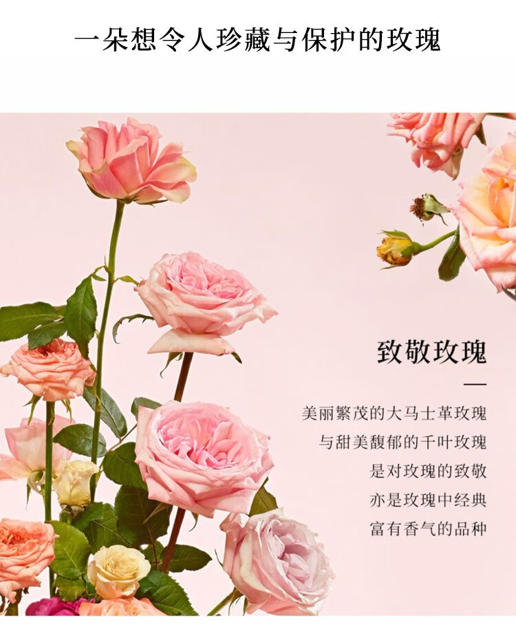 蒂普提克（Diptyque）七夕香氛系列礼盒 玫瑰香调淡香精30ml
