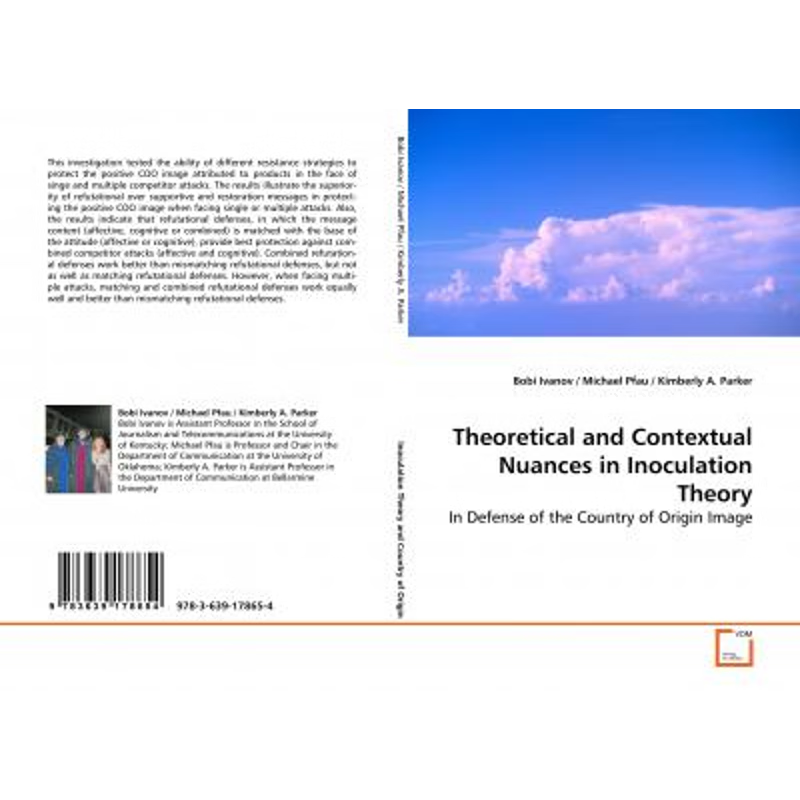 按需印刷不退不换Theoretical and Contextual Nuances in Inoculation  Theory[9783639178654]