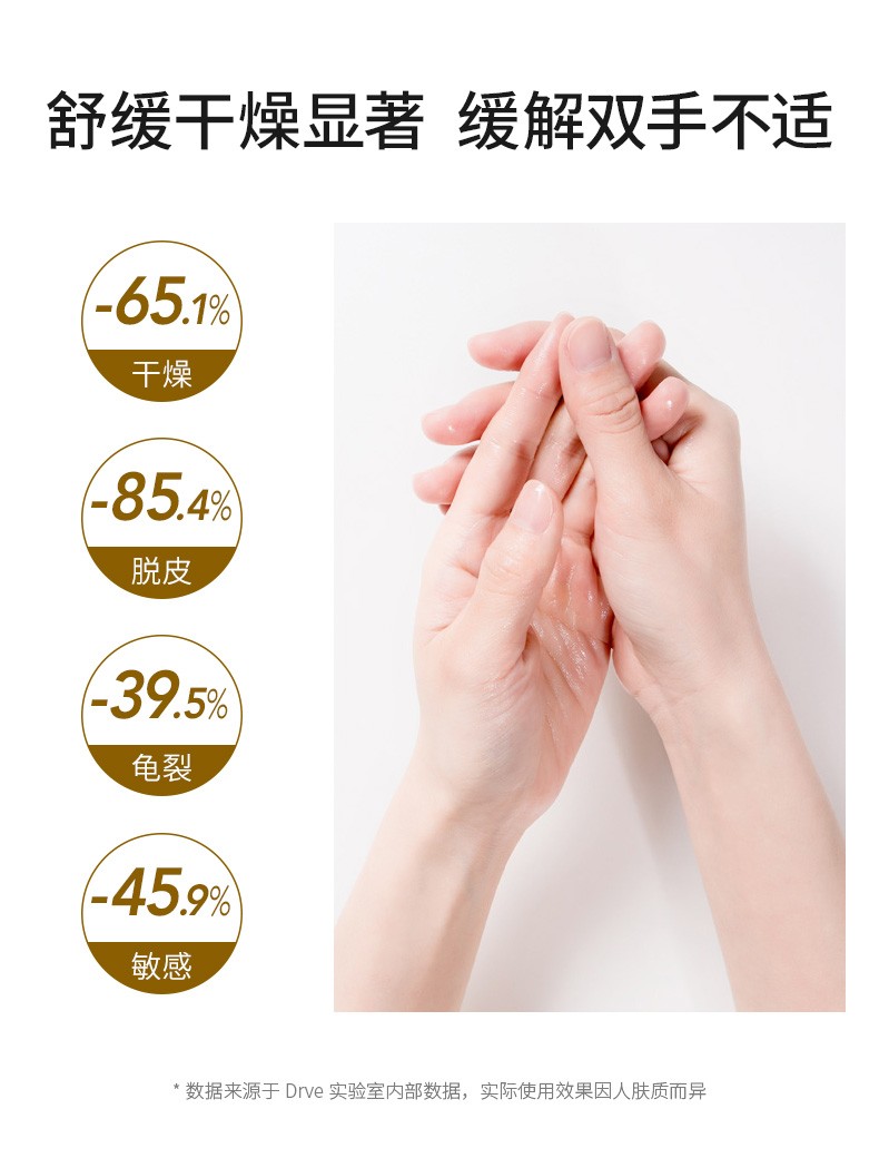 Drve凡士洋甘菊倍润护手霜防干裂保湿补水手部护理秋冬防皲裂干燥 250ml/瓶