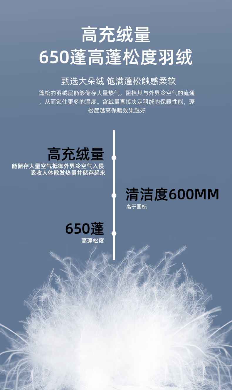 2021年秋冬功能:耐磨充绒量:150-199g类别:羽绒服填充物:灰鸭绒面料