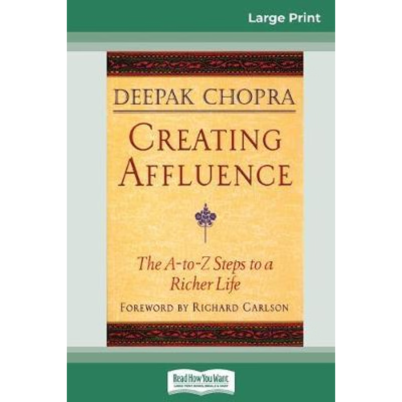 按需印刷Creating Affluence:The A-To-Z Steps to a Richer Life (16pt Large Print Edition)[9780369307705]