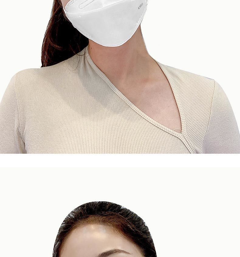 韩国口罩鱼嘴型一次性kn95男柳叶3d立体潮防护独立包装女独立黑白韩版
