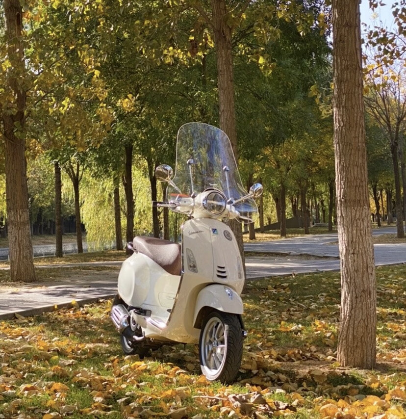 维斯帕改装原厂vespa1gts风挡300中大号春天冲刺150顺丰速递中号透明