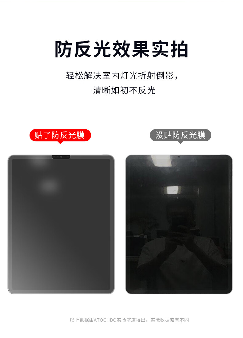 适用2020新款ipad磨砂防反光贴膜苹果平板电脑air34保护膜105英寸