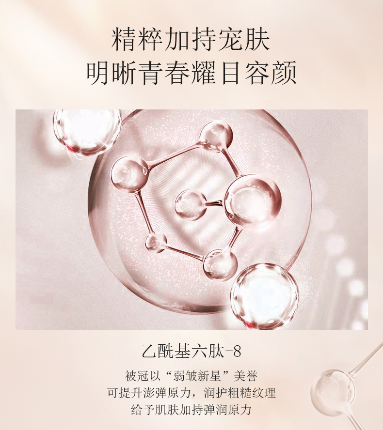 韩美素（Hanmeisu） 韩美素肌肽奢宠焕颜套装 护肤品套盒女补水保湿提亮肤色紧致细嫩肌肤学生 【肌肽奢宠焕颜六件套】