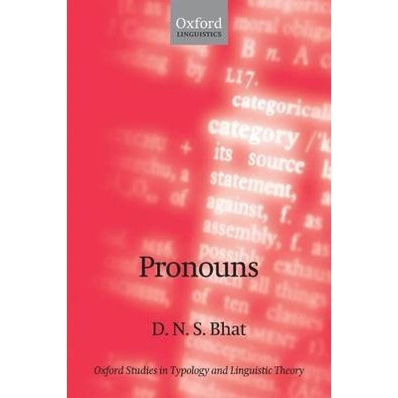 按需印刷不退不换Pronouns[9780199230242]