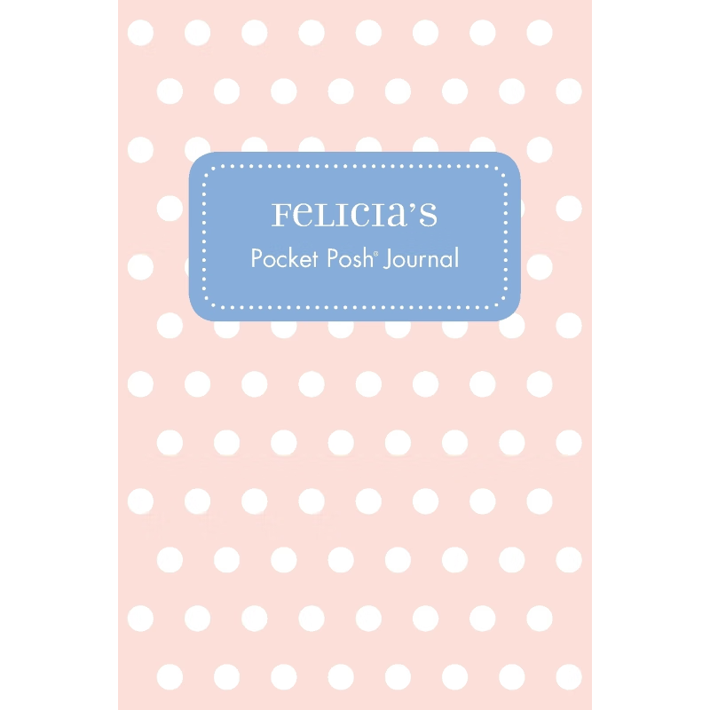 按需印刷Felicia's Pocket Posh Journal, Polka Dot[9781524823306]