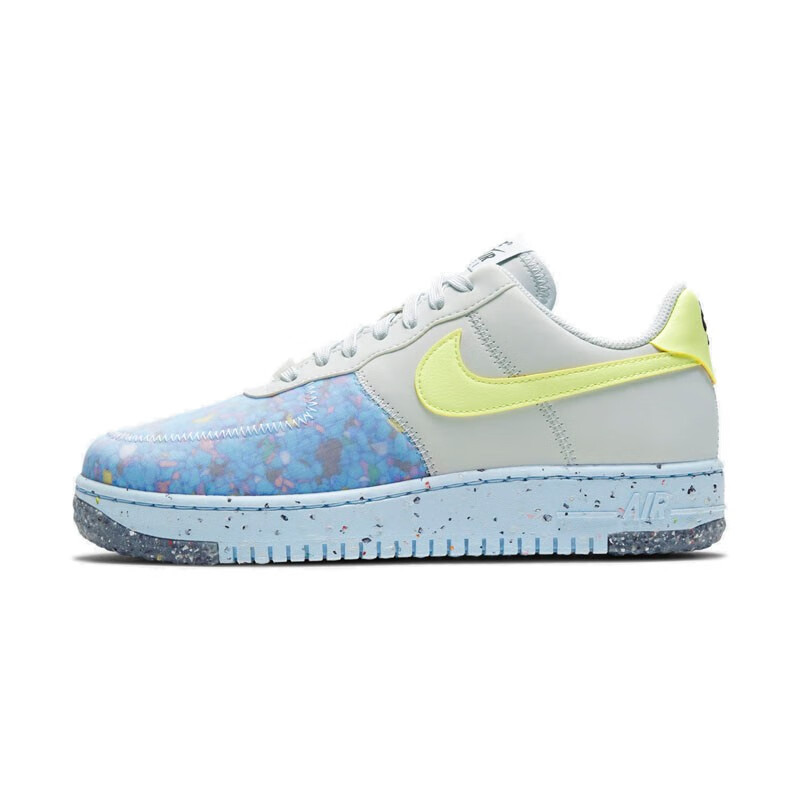 耐克nikeairforceaf1空军一号蓝白泼墨运动鞋板鞋女鞋ct198600136