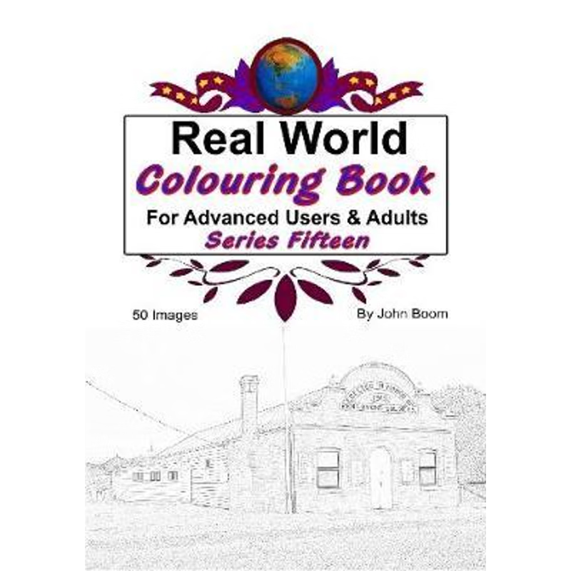 按需印刷Real World Colouring Books Series 15[9780359795635]