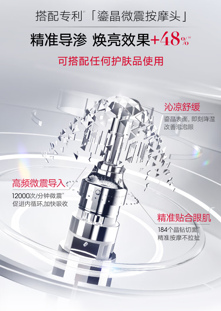 丸美眼霜玻尿酸紧致淡化细纹 改善黑眼圈 眼袋巧克力丝滑精华液护肤品 玻尿酸眼霜25g