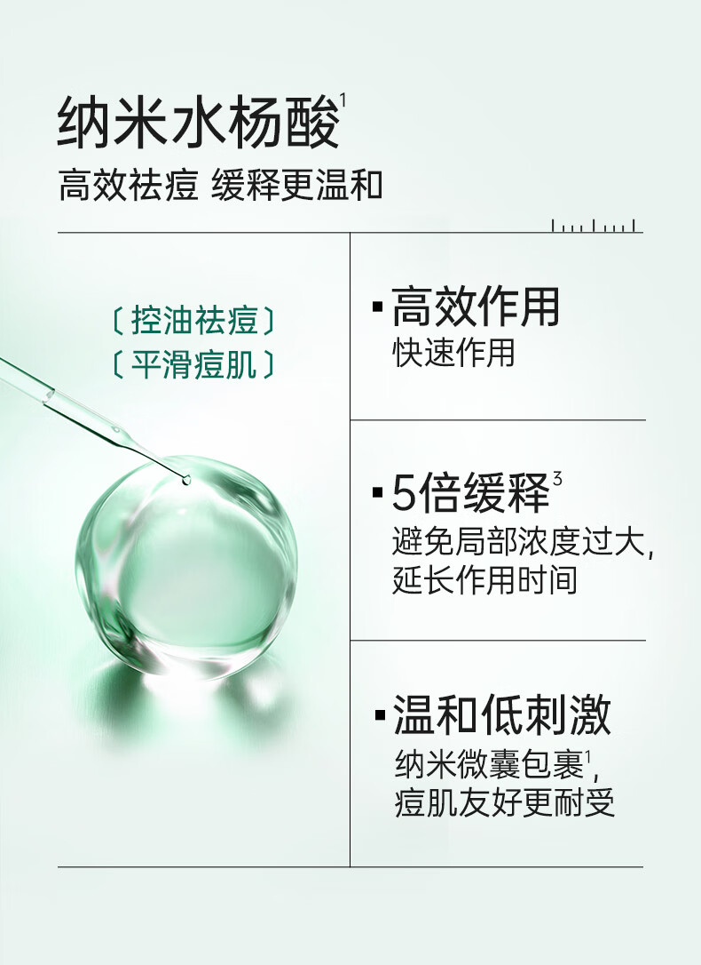 膜法世家面膜祛痘淡化痘印控油舒缓修护纱布面膜水杨酸面膜男女魔法世面膜 20片装【加赠单片】