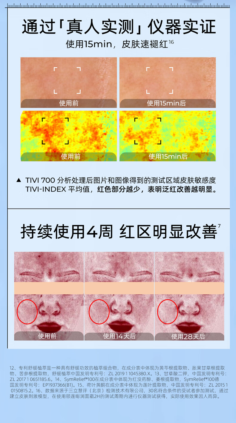 颐莲（RELLET） 玻尿酸嘭润修护霜50g 保湿修护乳液面霜 嘭润霜